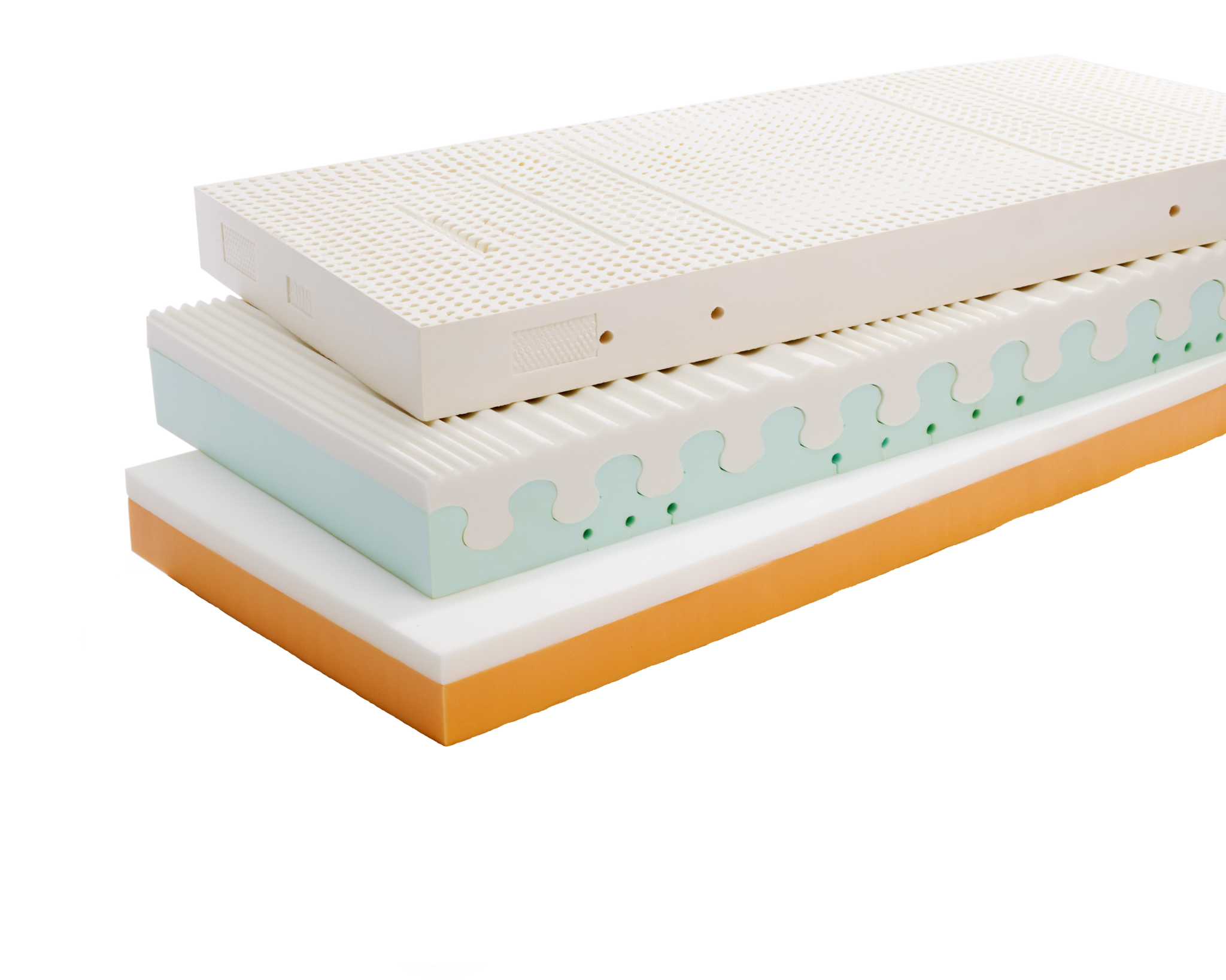 Núcleos de Visco y Látex para cama articulada